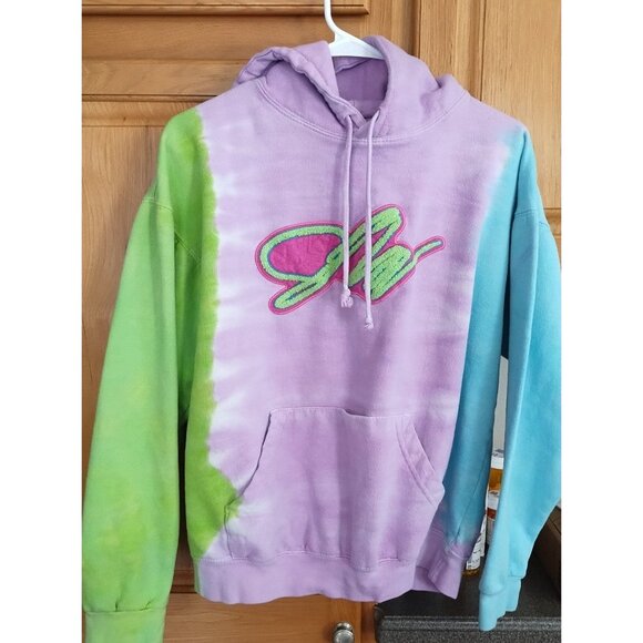 Jake Paul by FanJoy Co Cotton Blend Tie Dye Pullover Hoodie M Y2K Indie - Picture 1 of 4